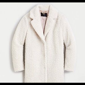 J. Crew Sherpa teddy coat brand new with tags